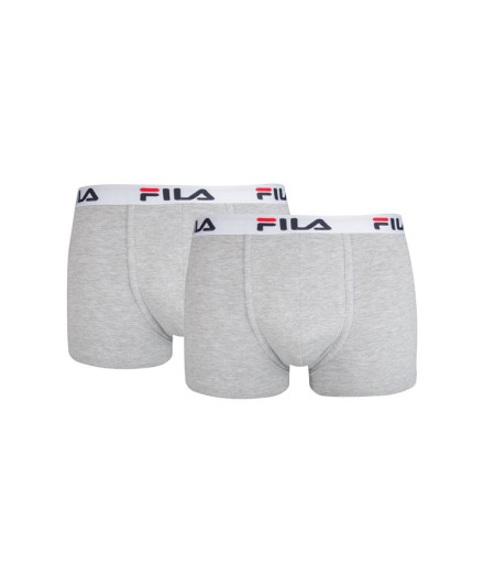 Pack 2 Boxers Sportswear Fila Homem Cinza