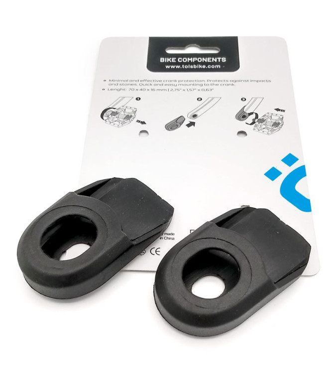 Ciclismo Protetor de cana Töls Preto