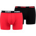 Slip Puma Basic Boxer 2P Homme Rouge