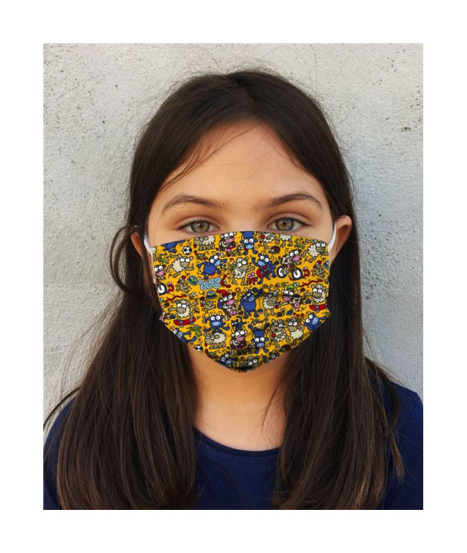 Máscara Higiénica Coleção Mix Kukuxumusu Sports