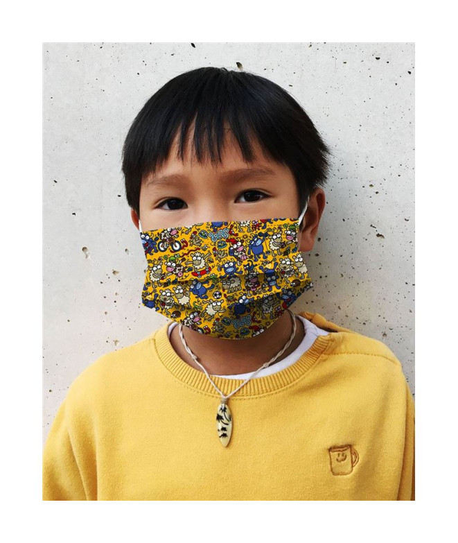 Máscara Higiénica Coleção Mix Kukuxumusu Sports