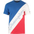T-shirt Sportswear Champion Manga curta azul-vermelha