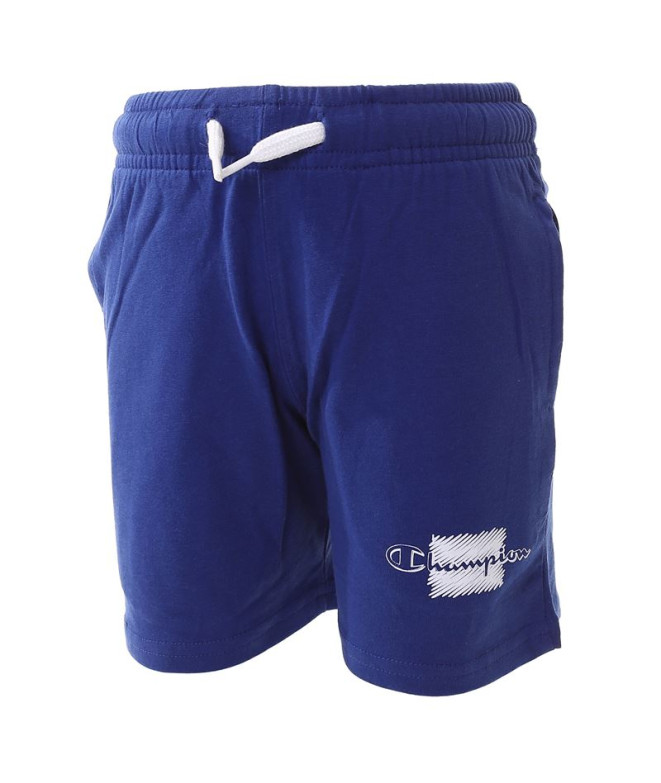 Short Sportswear Champion Bleu