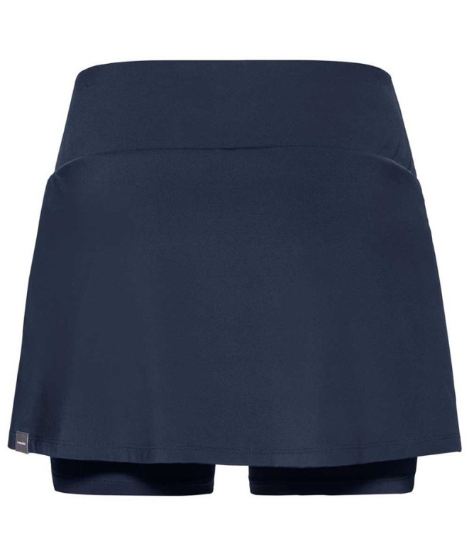 Falda Pantalón Head Club Basic Skort Azul Marino