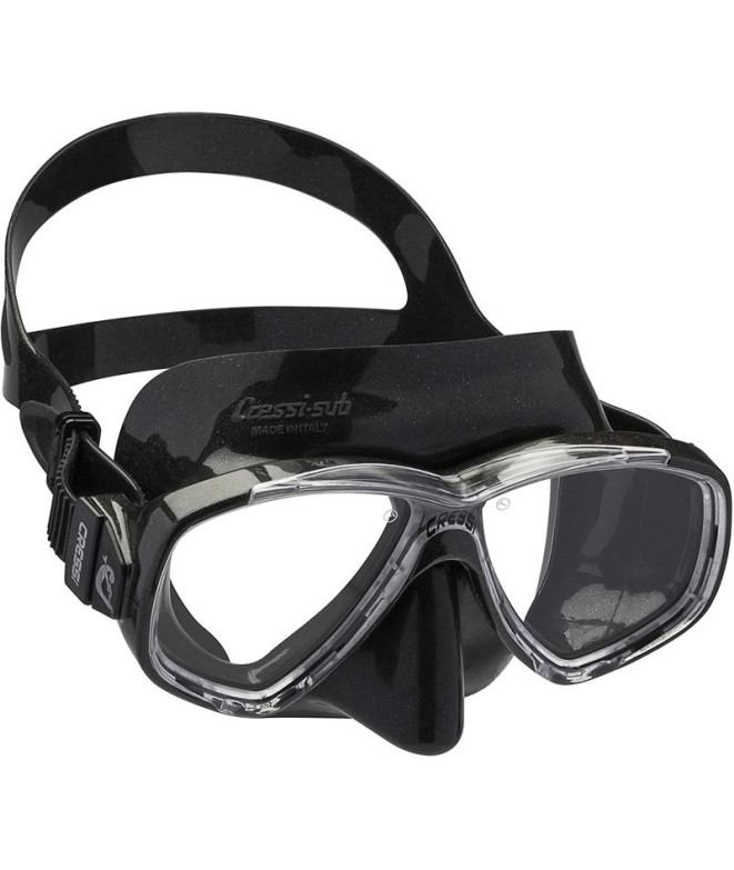 Kit de Snorkel Cressi Sub PERLA DARK-NEGRO...