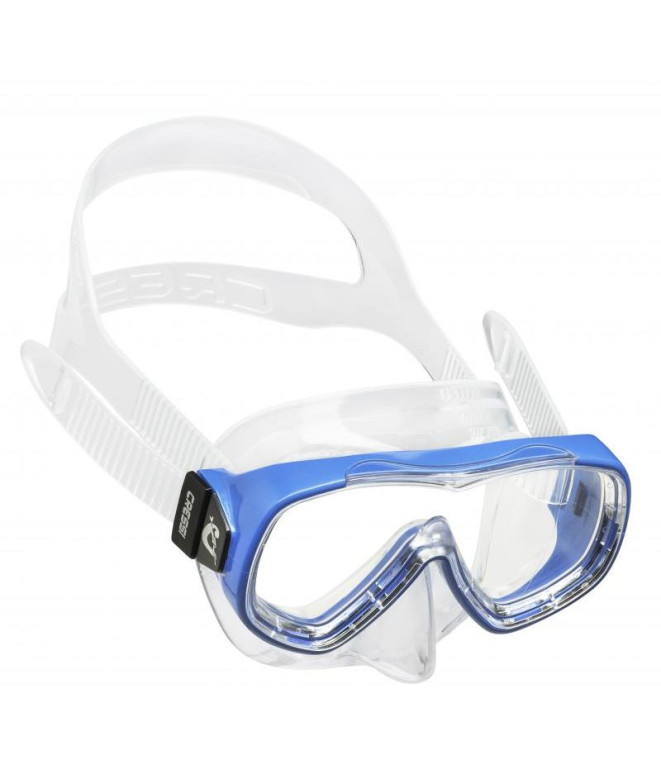Masque de Snorkel Cressi Sub Piumetta Transparent-Bleu