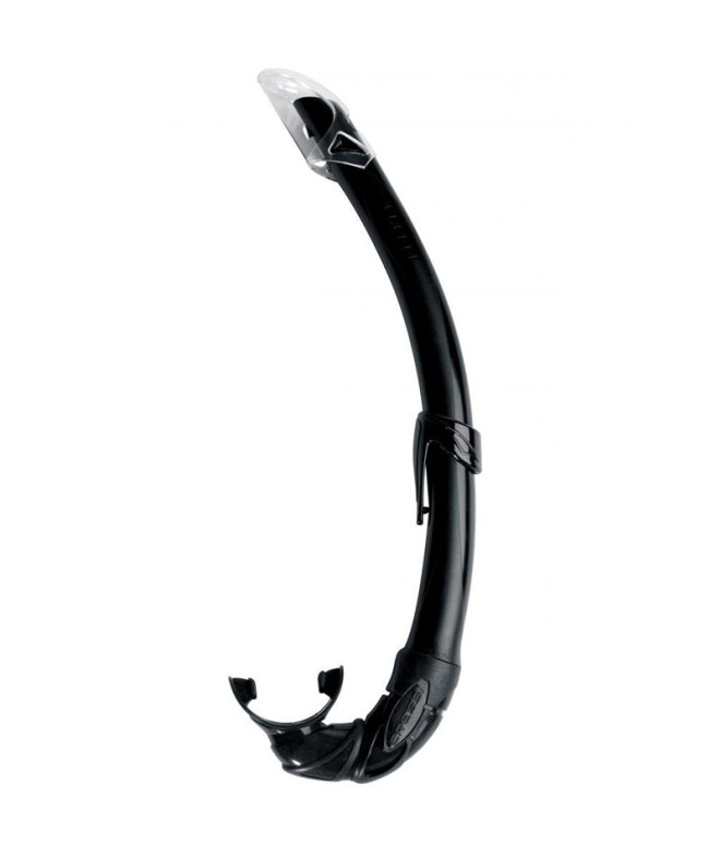 Tubo de Snorkel Cressi Sub México Preto-escuro