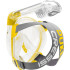 Máscara de Snorkel Cressi Sub Duke Transparente-Amarelo S/M