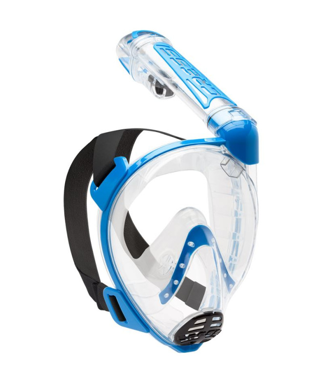 Máscara de Snorkel Cressi Sub Duke Transparente-Azul S/M