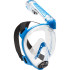 Masque de Snorkel Cressi Sub Duke Transparent-Bleu S/M