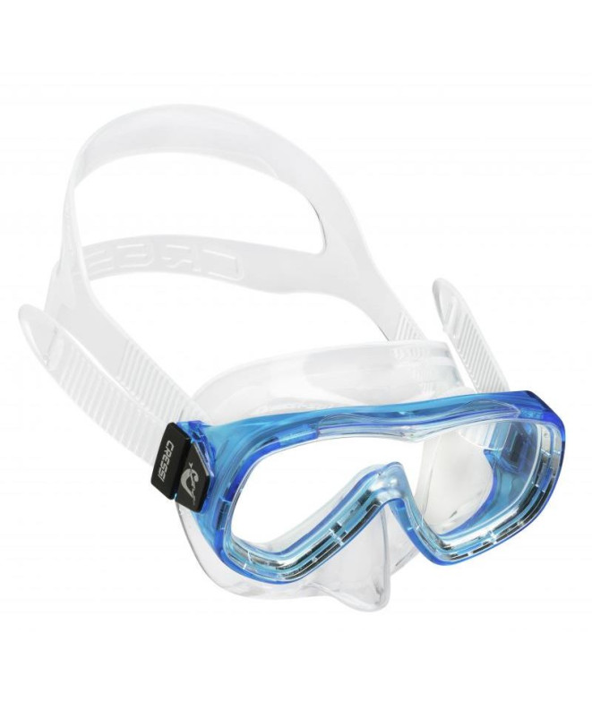 Snorkel Cressi Sub Máscara de PIUMETTA TRANSP.-AGUAMARINA