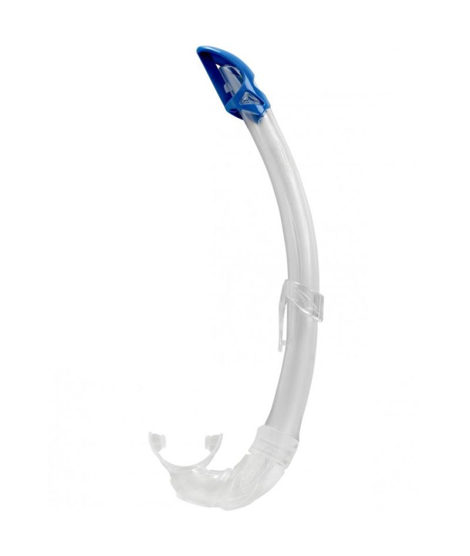 Tube de Snorkel Cressi Sub Mexique Transparent-Aguamarina