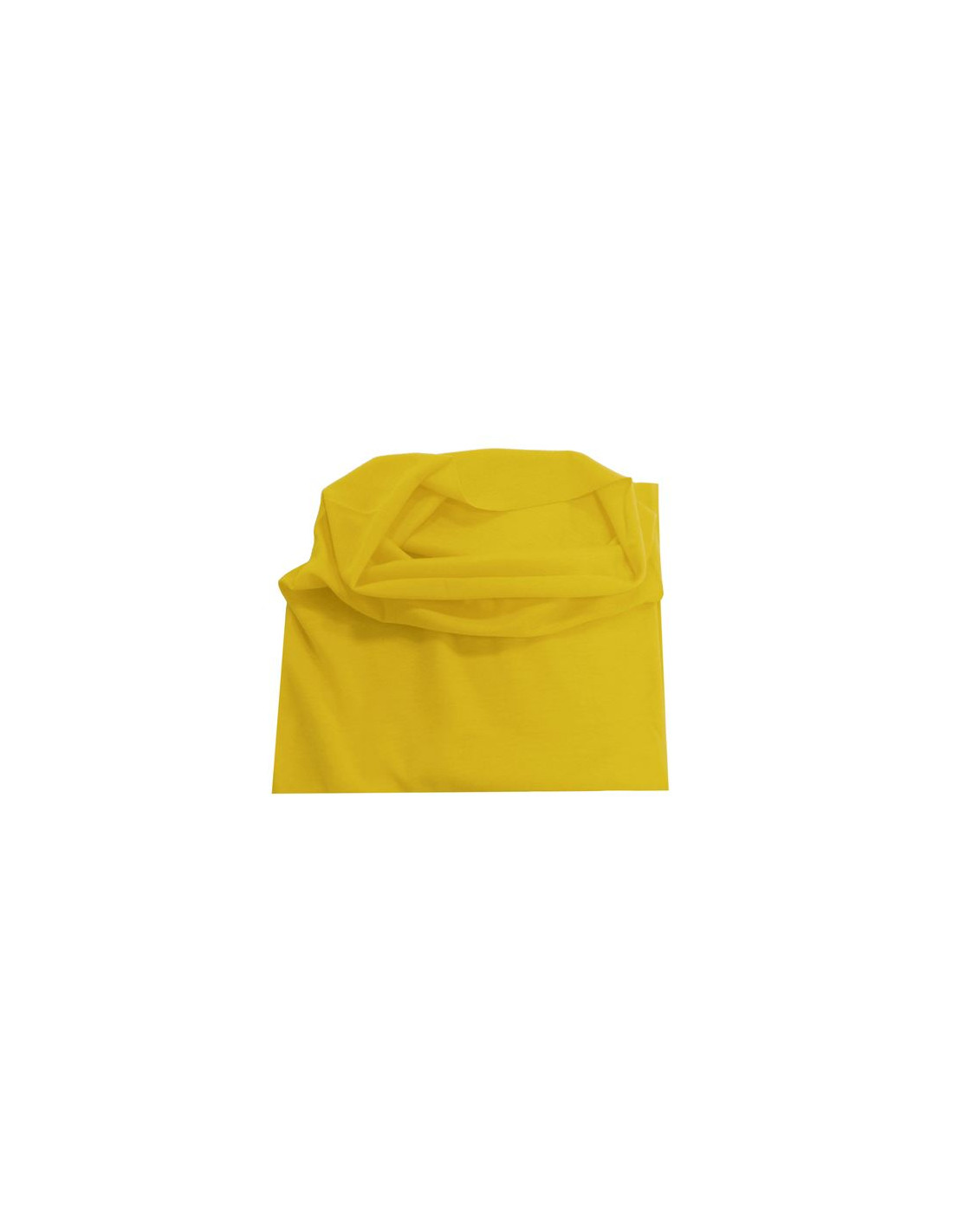 Bufanda tubular atipick poliéster amarillo