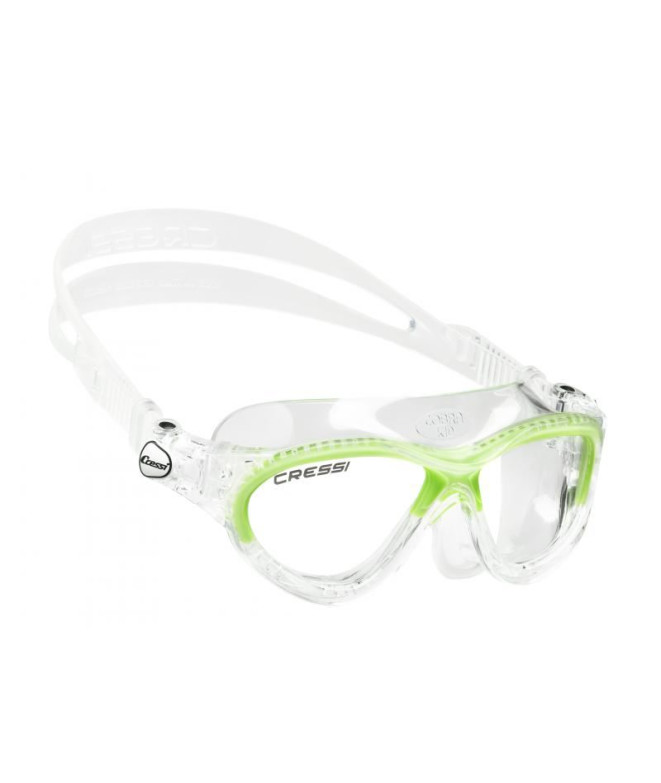 Gafas de Natation Cressi Sub Cobra Kid Lime-Transparent