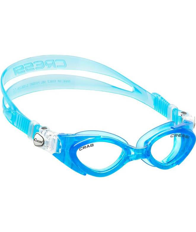 Gafas de Natation Cressi Sub Bleu crabe-Transparent