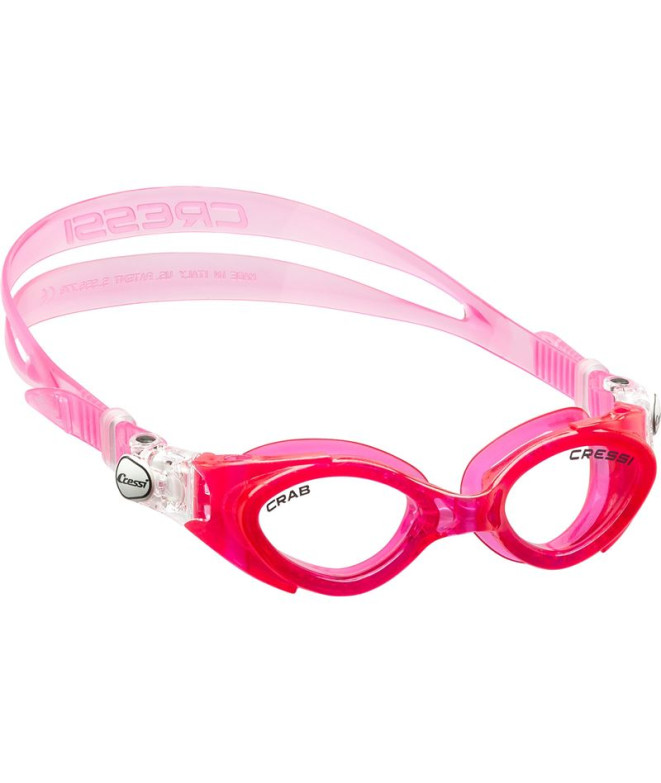 Gafas de Natação Cressi Sub Rosa caranguejo-Transparente