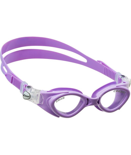 Lunettes de natation Cressi Sub Crab Lila-Transparent