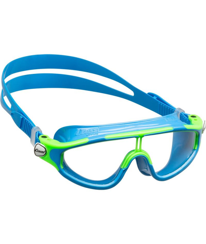 Gafas de Natación Cressi Sub Baloo Celeste-Lima