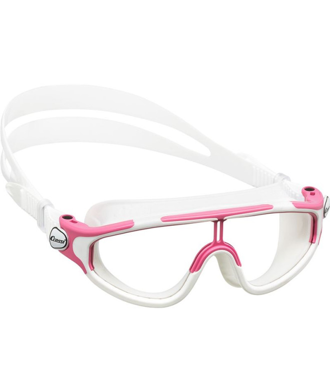 Gafas de Natação Cressi Sub Baloo cor-de-rosa