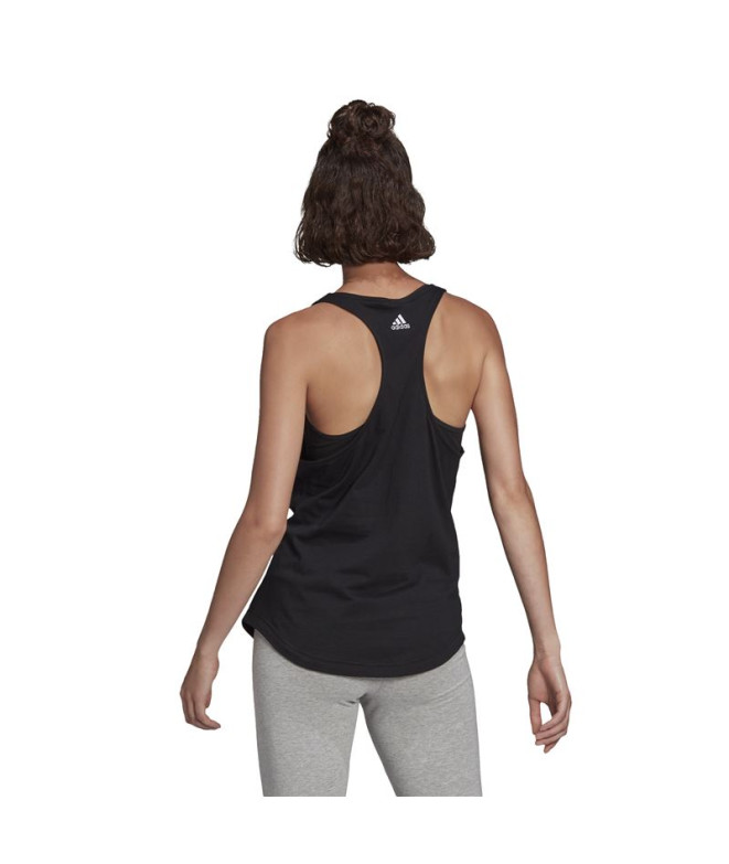 Camiseta adidas Mulher Lin Tk Preto