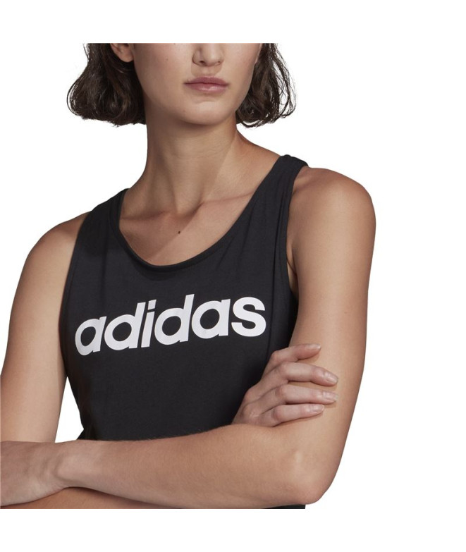 Camiseta adidas Lin Tk Mujer Negro
