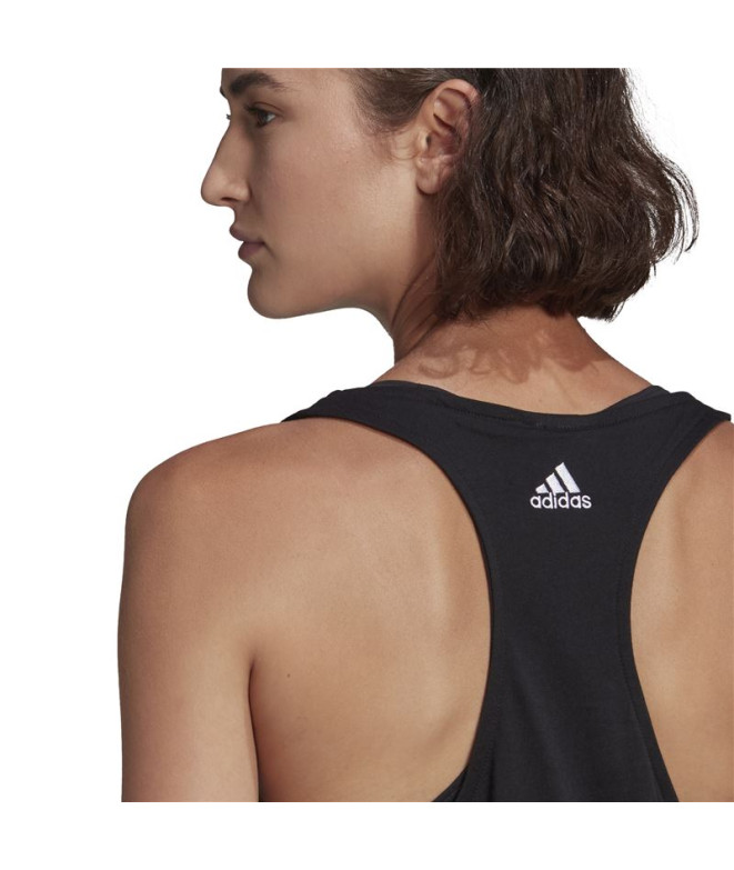 Camiseta adidas Lin Tk Mujer Negro