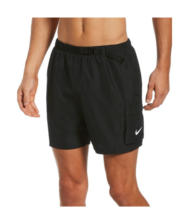 Maillot de bain de Playa Y Piscine Nike 5" Volley Short Homme Noir