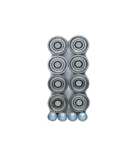Set 8 rodamientos de skate ABEC7 Atipick Chrome