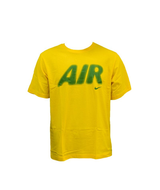 T-shirt Nike Air Jaune