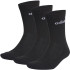 Pack 3 pares de calcetines clásicos adidas Semiacolchados Negro