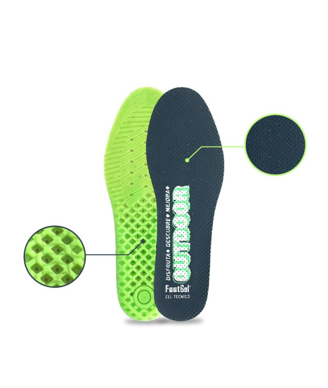 Plantilla Footgel Gel Outdoor Eucalipto