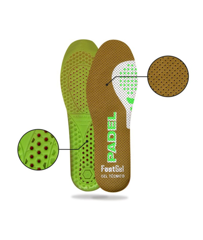 Semelles Pádel Footgel Eucalyptus