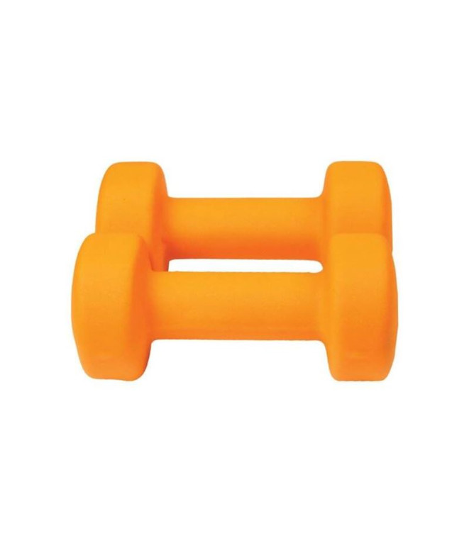 Pack dos pesas de Fitness Atipick 2x3 kg Naranja
