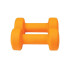 Pack dos pesas de Fitness Atipick 2x3 kg Naranja