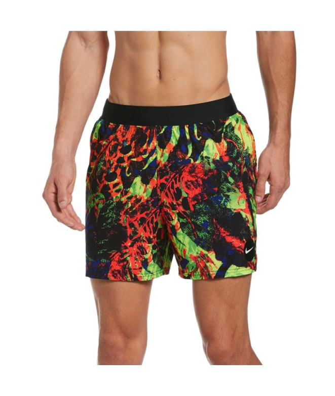 Fato de banho Nike Volley 5" com impressão multicolorida
