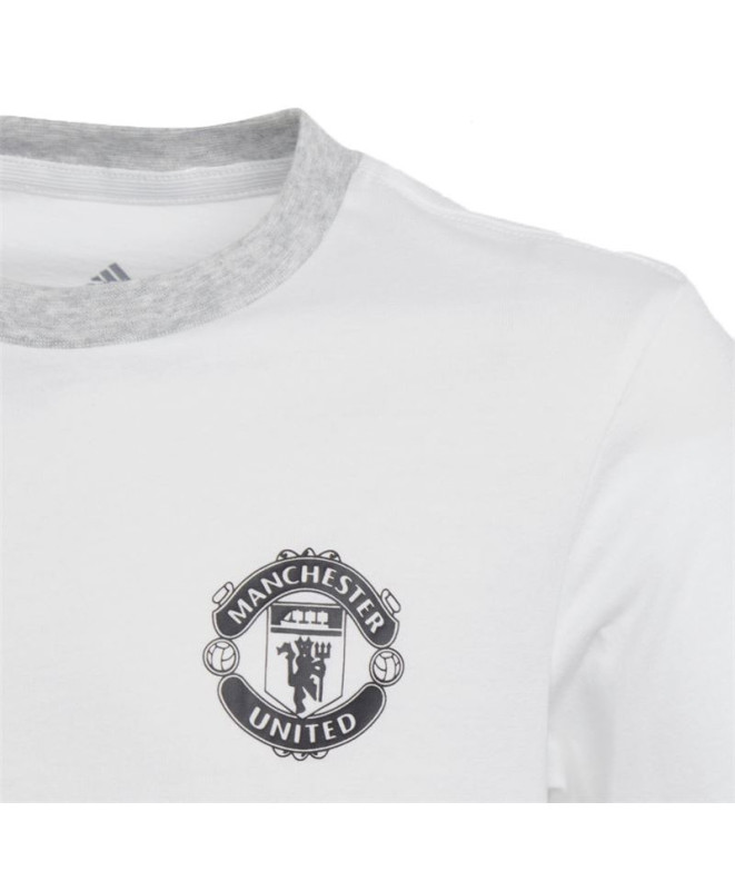 Camiseta adidas Manchester United Blanco
