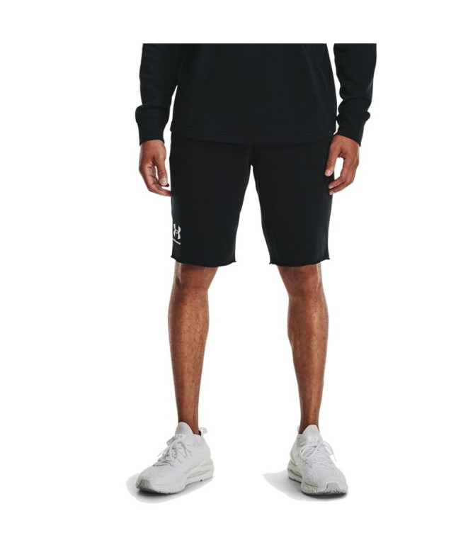 Pantalones Under Armout Rival Terry Negro
