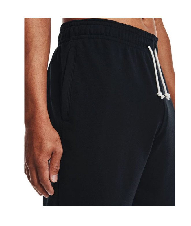 Pantalones Under Armout Rival Terry Negro