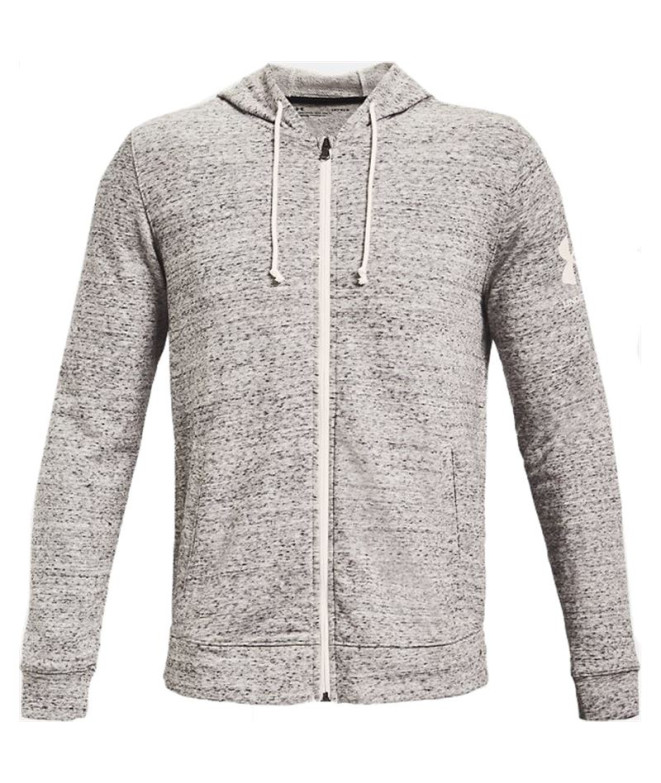Veste Fitness Under Armour Rival Terry Fz Hd-Wht Hommes