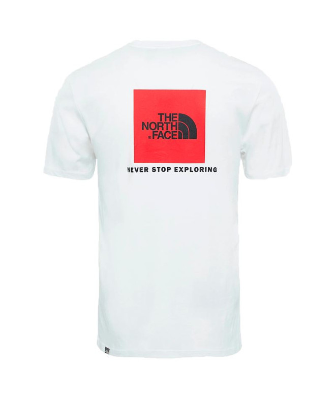T-shirt The North Face Redbox Blanc
