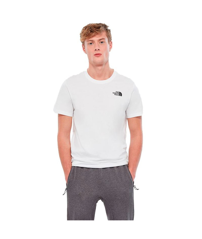 T-shirt The North Face Redbox Blanc