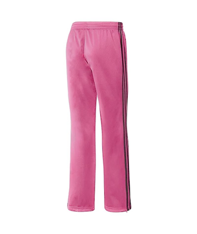 Calça de trainning adidas Firebird Rosa Preto