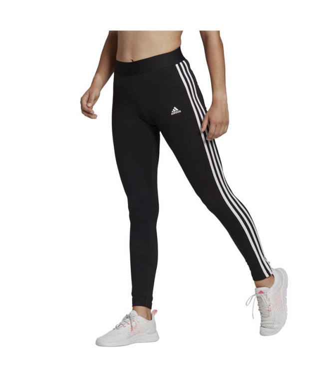Malhas adidas Mulher 3S Leg Preto