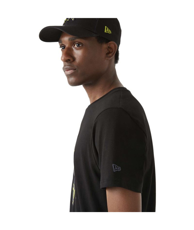 T-Shirt New Era NY Yankees MLB Camo Infill Noir