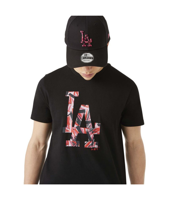 T-shirt New Era LA Dodgers MLB Camo Infill Black