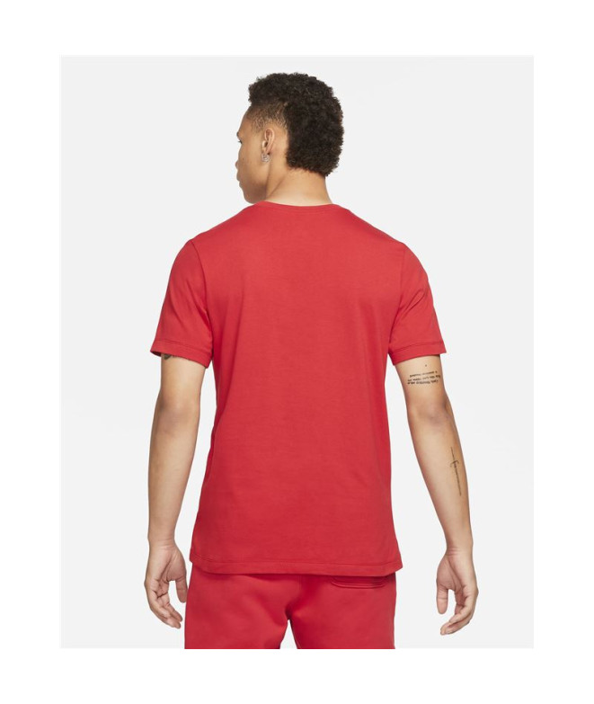 Camiseta Nike Jordan Jumpman Vermelho