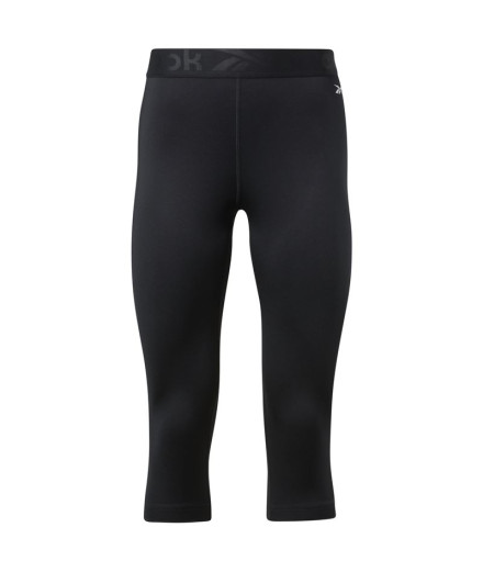 Mallas de fitness Reebok Capri Night Black