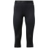 Mallas de fitness Reebok Capri Night Black