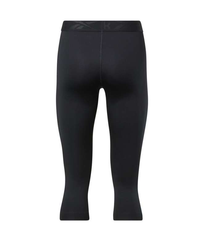 Reebok RUNNING - Leggings - night black/black 