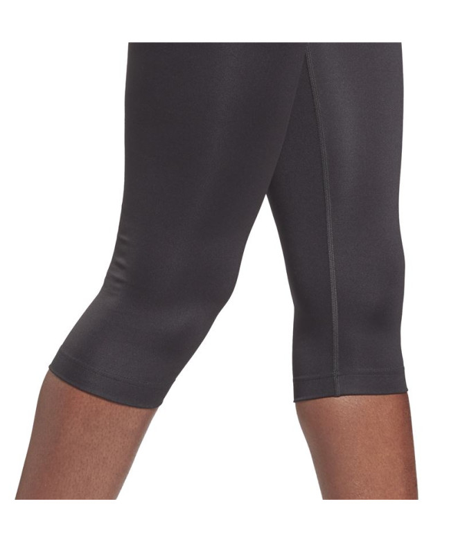 Mallas de fitness Reebok Capri Night Black